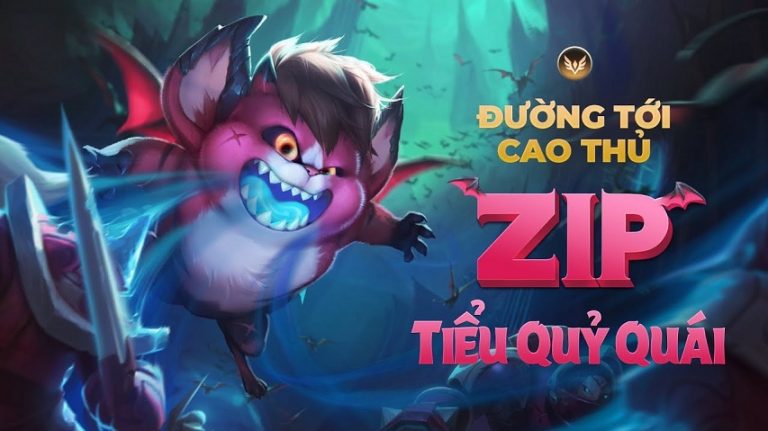 Cách chơi, lên đồ Zip, bảng ngọc và phù hiệu mạnh nhất