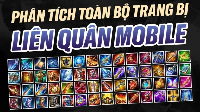 Trang bị Liên Quân Mobile cho Tướng Full mới nhất
